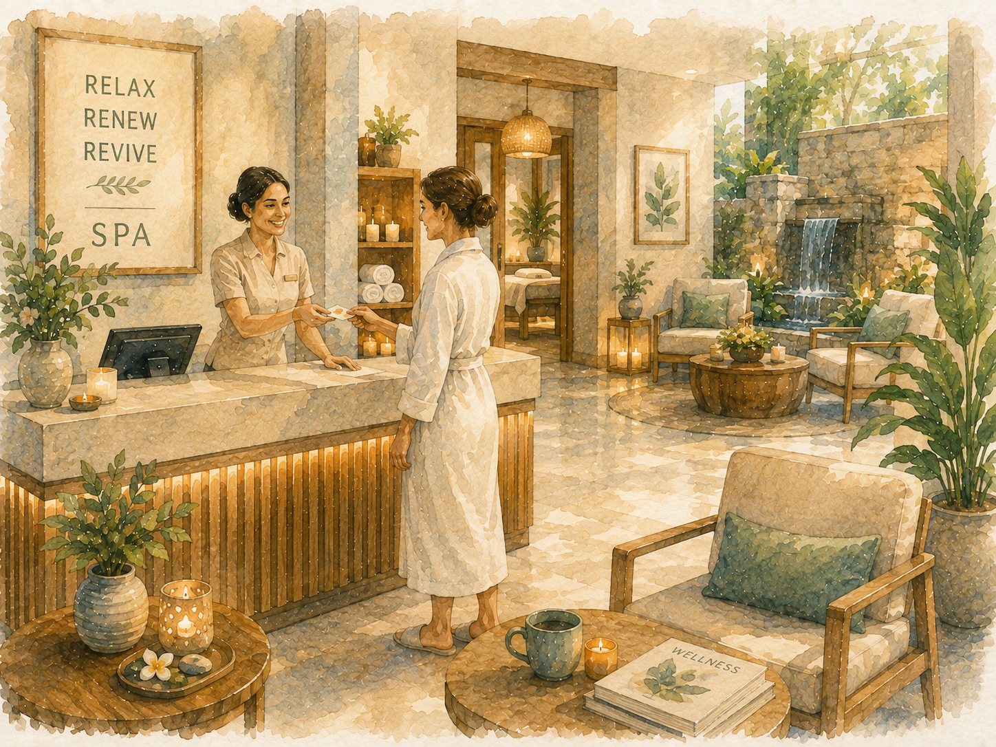 Hotel or restaurant offering PhoneLock pouches as a guest amenity
