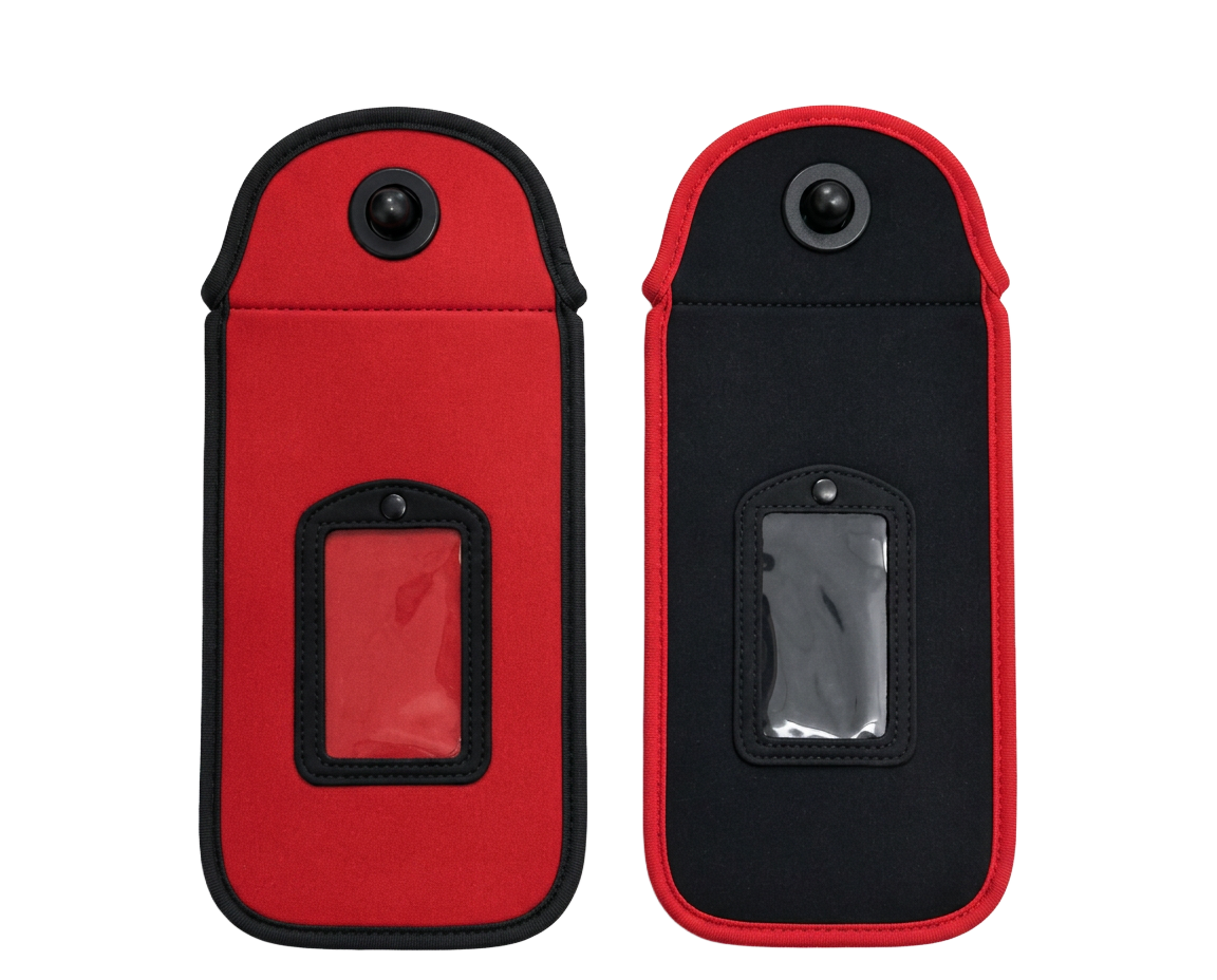 PhoneLock pouches with clear ID card window pocket